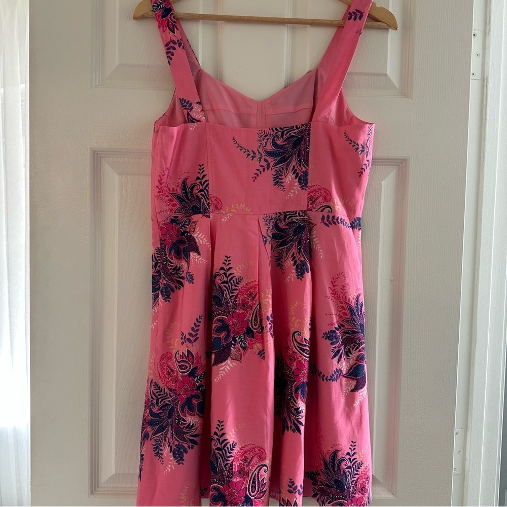 LOFT Pink Floral Mini Dress - Picture 5 of 12